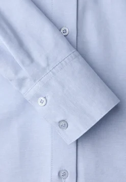 Chambray overhemd blouse