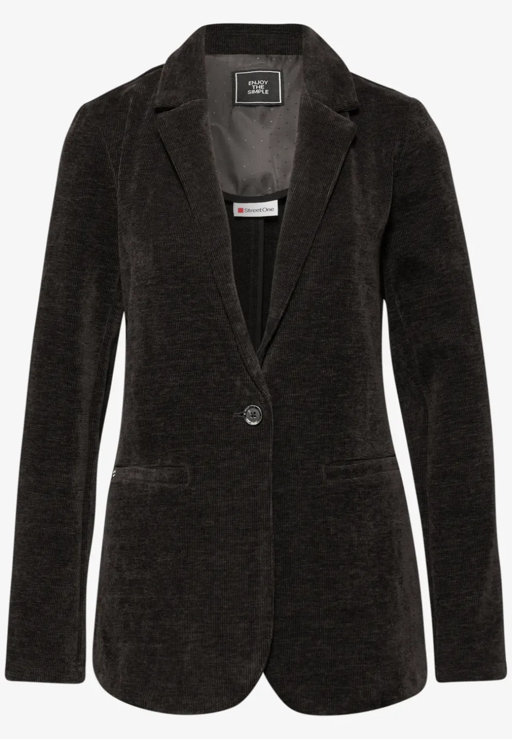 Chenille corduroy blazer