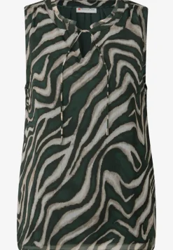 Chiffon bloes met print