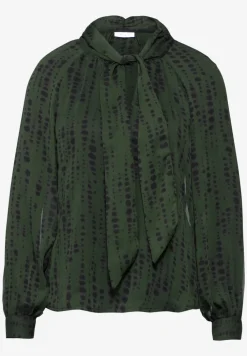 Chiffon blouse met strik