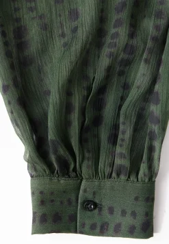 Chiffon blouse met strik