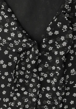 Chiffon blouse met volants