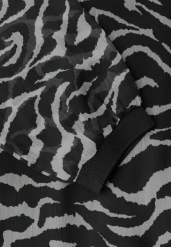 Chiffon blouse met zebraprint