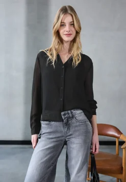 Chiffon overhemd blouse