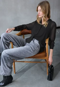 Chiffon overhemd blouse