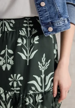 Chiffon rok met volants