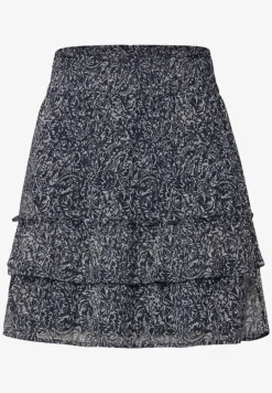 Chiffon rok met volants