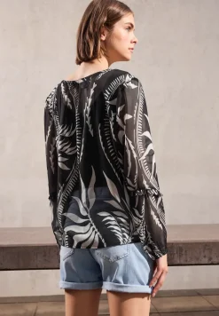 Chiffon tuniek met ruches