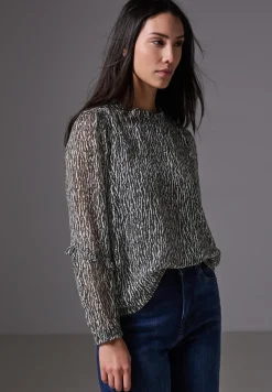 Chiffon tuniek met ruches