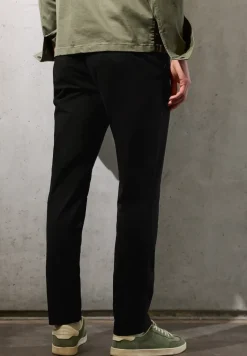 Chino met elastische tailleband