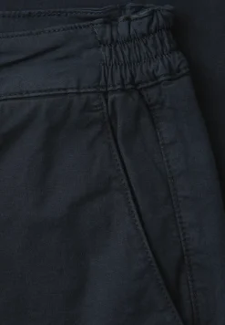 Chino met elastische tailleband