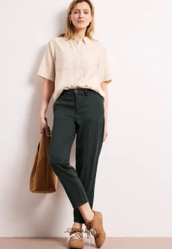 Chino's met Slim Legs, gemaakt van een lyocell-mix