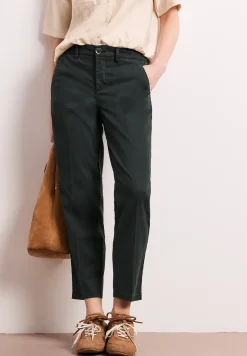 Chino's met Slim Legs, gemaakt van een lyocell-mix