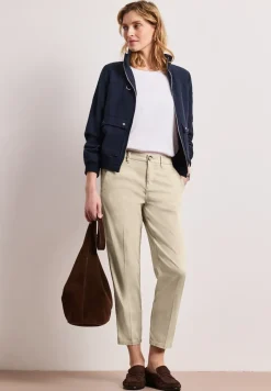 Chino's met Slim Legs, gemaakt van een lyocell-mix