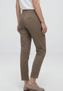 Chino's met Slim Legs, gemaakt van een lyocell-mix