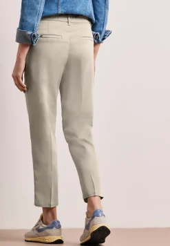 Chino's met Slim Legs, gemaakt van een lyocell-mix