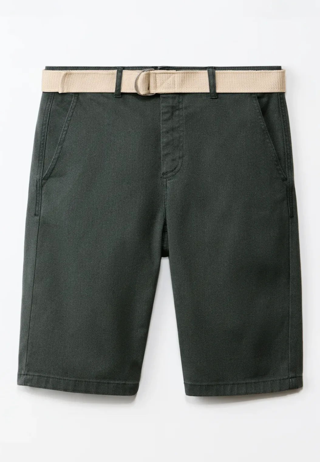 Chinoshorts met structuur