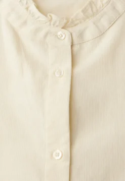 Corduroy blouse met koord