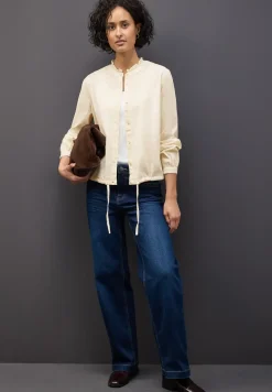 Corduroy blouse met koord