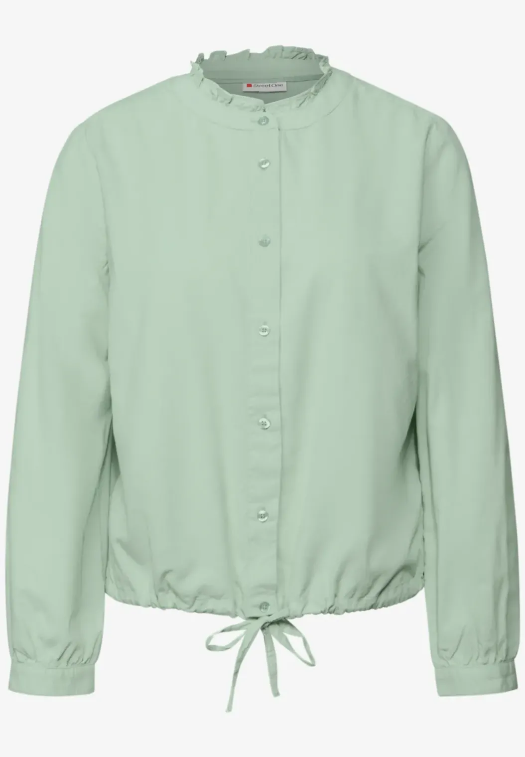 Corduroy blouse met koord