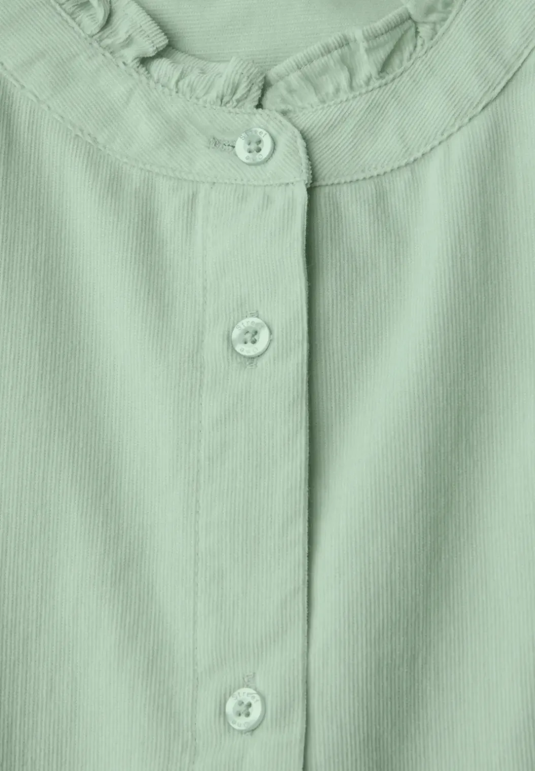 Corduroy blouse met koord
