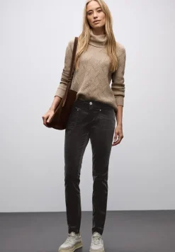 Corduroy broek in casual pasvorm