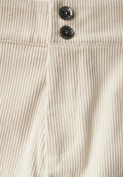 Corduroy broek met wijde pijpen