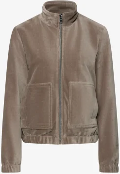 Corduroy jas met rits