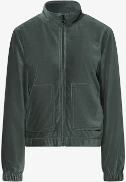 Corduroy jas met rits