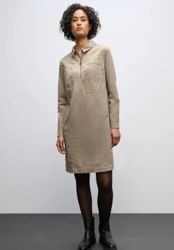 Corduroy jurk met rits