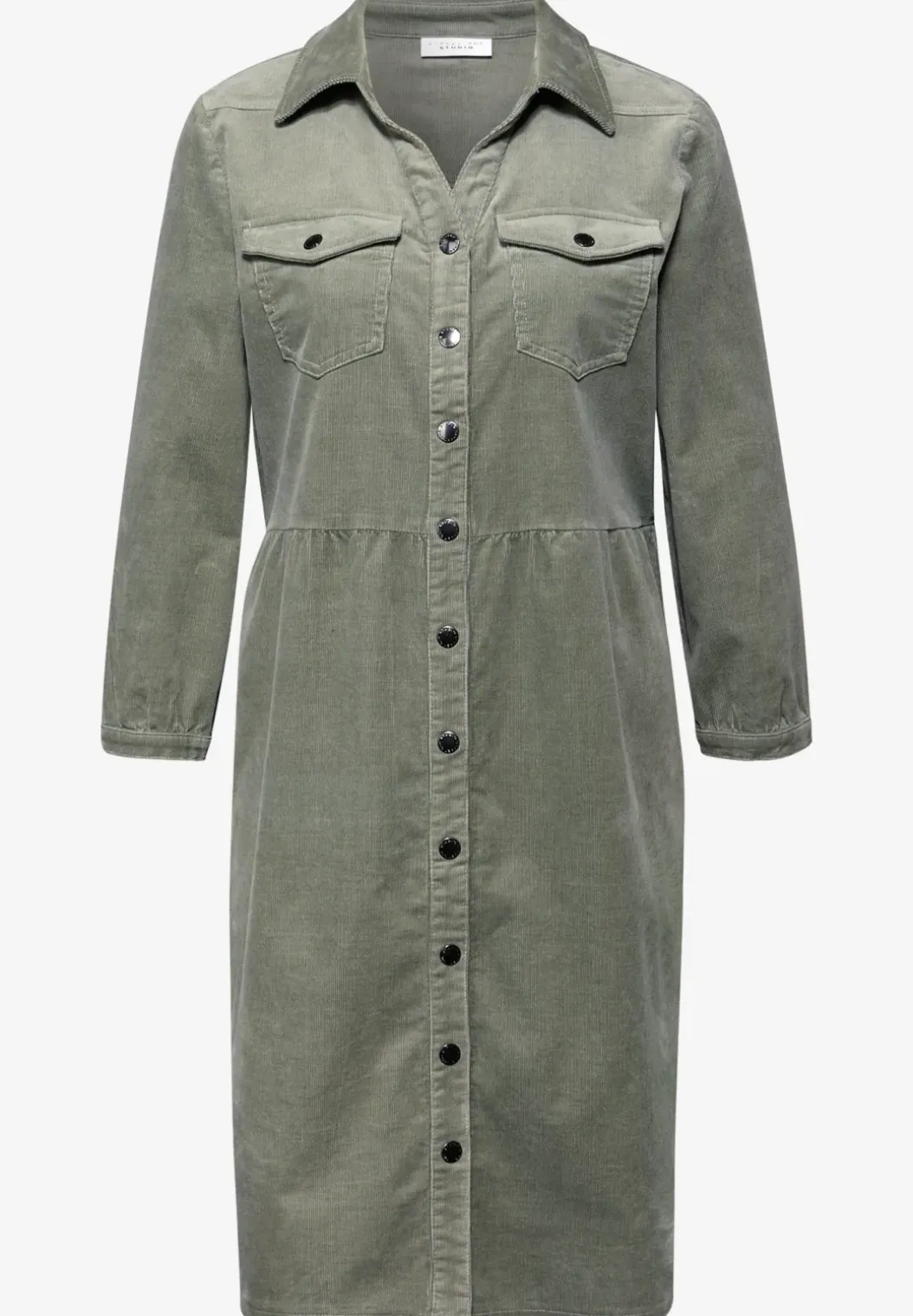 Corduroy jurk met volant