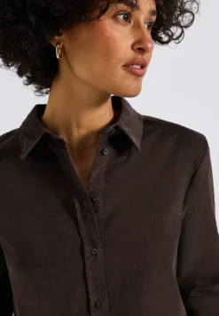 Corduroy overhemd blouse