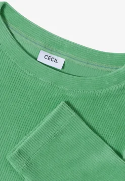 Corduroy overhemd in effen kleur