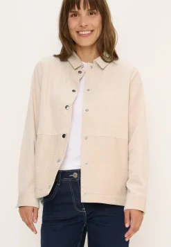Corduroy overhemd met knopen