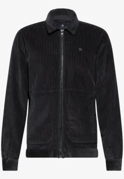 Corduroy overshirt met rits