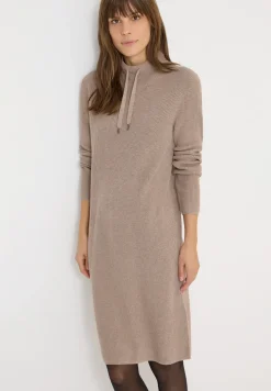 Cosy geribde jurk