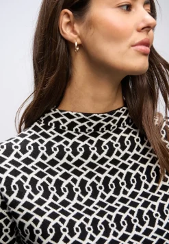 Cosy jacquard trui