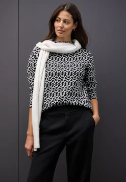Cosy jacquard trui