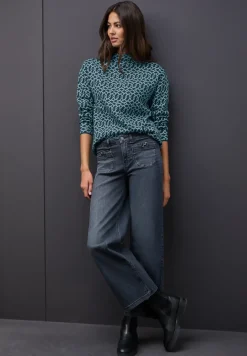 Cosy jacquard trui