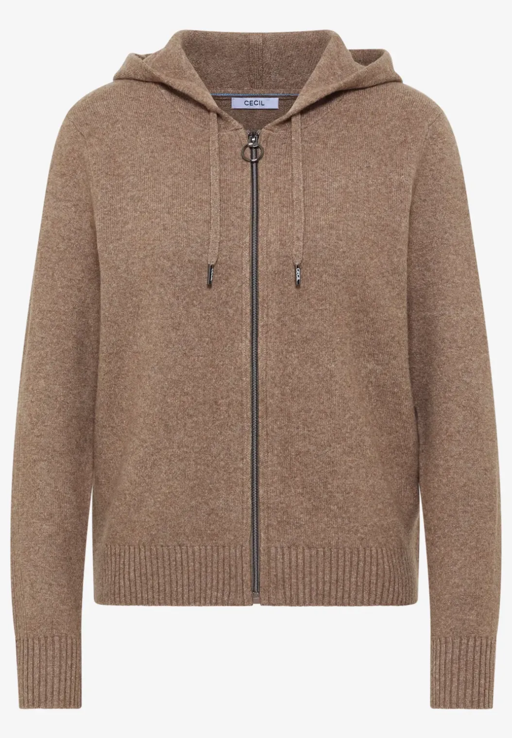 Cosy vest met capuchon