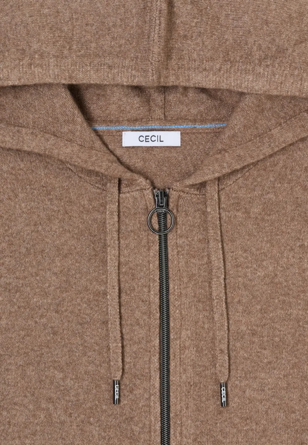 Cosy vest met capuchon