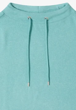 Cosy gemêleerd shirt met lange mouwen