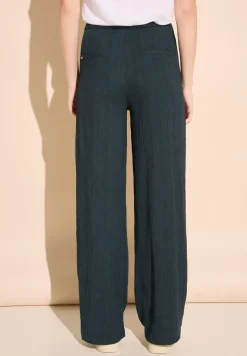 Crash broek met wijde pijpen
