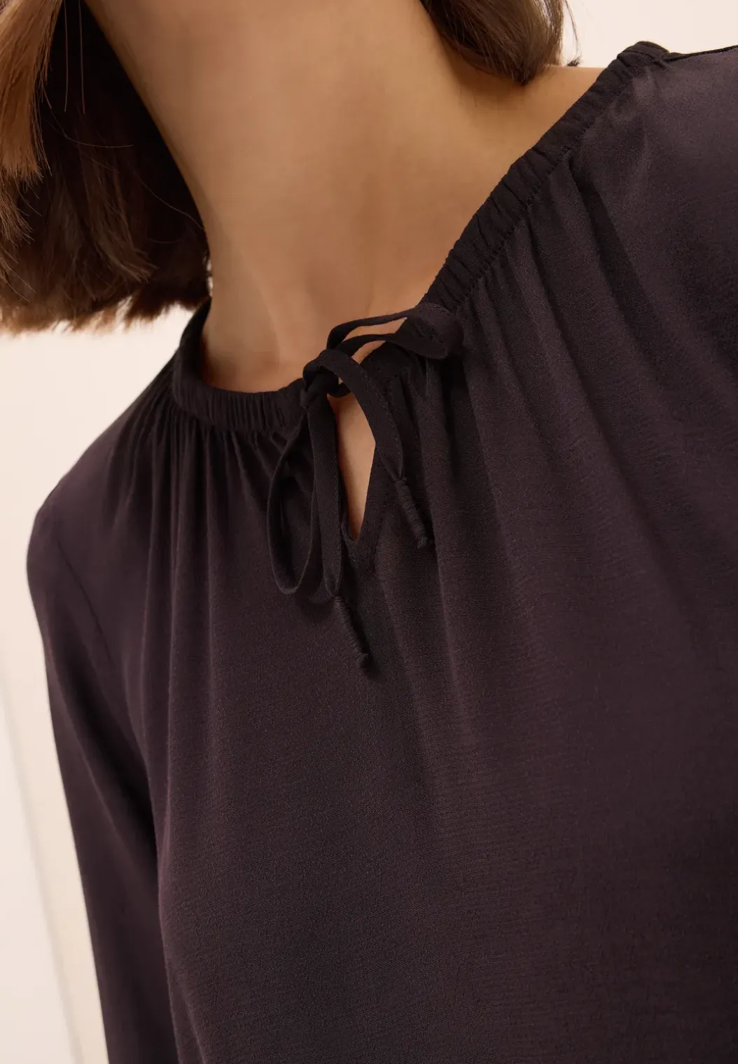 Crepe blouse