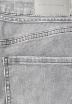 Cropped jeans met wijde pijpen in een Loose Fit
