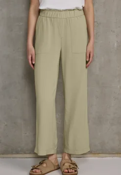 Culottes in effen kleur