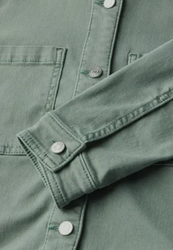 Denim jack met borstzakken