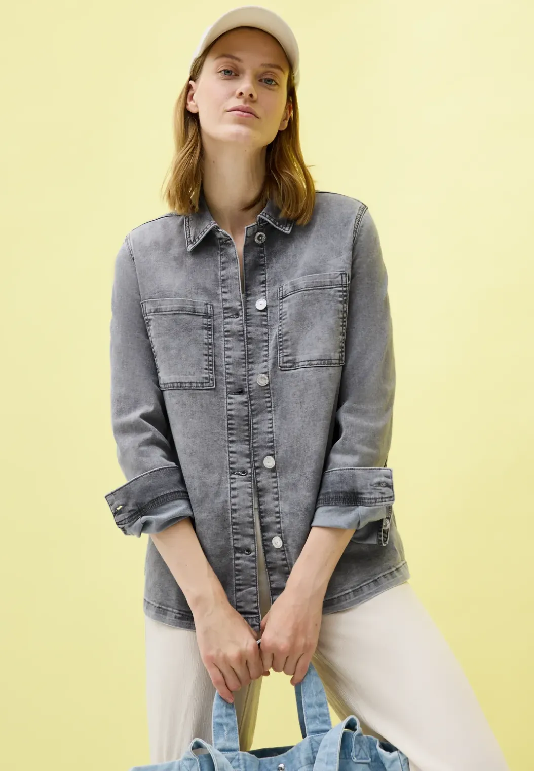 Denim overhemd