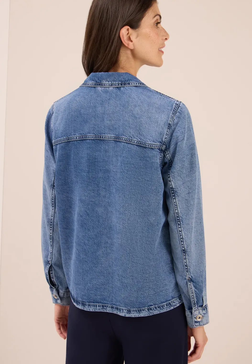 Denim overhemd
