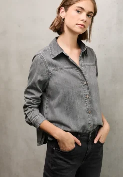Denim overhemd